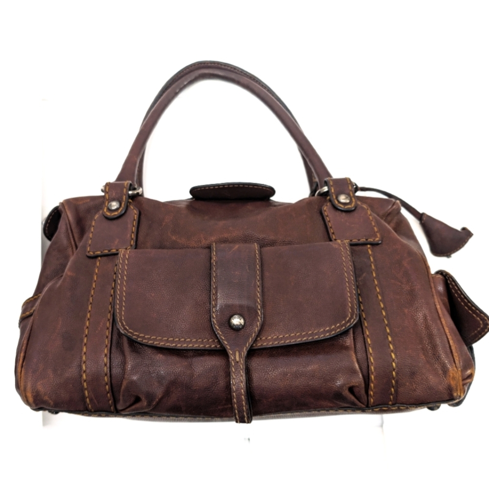 Vintage Tod’s Besonville Piccola Bag with Padlock & Keys